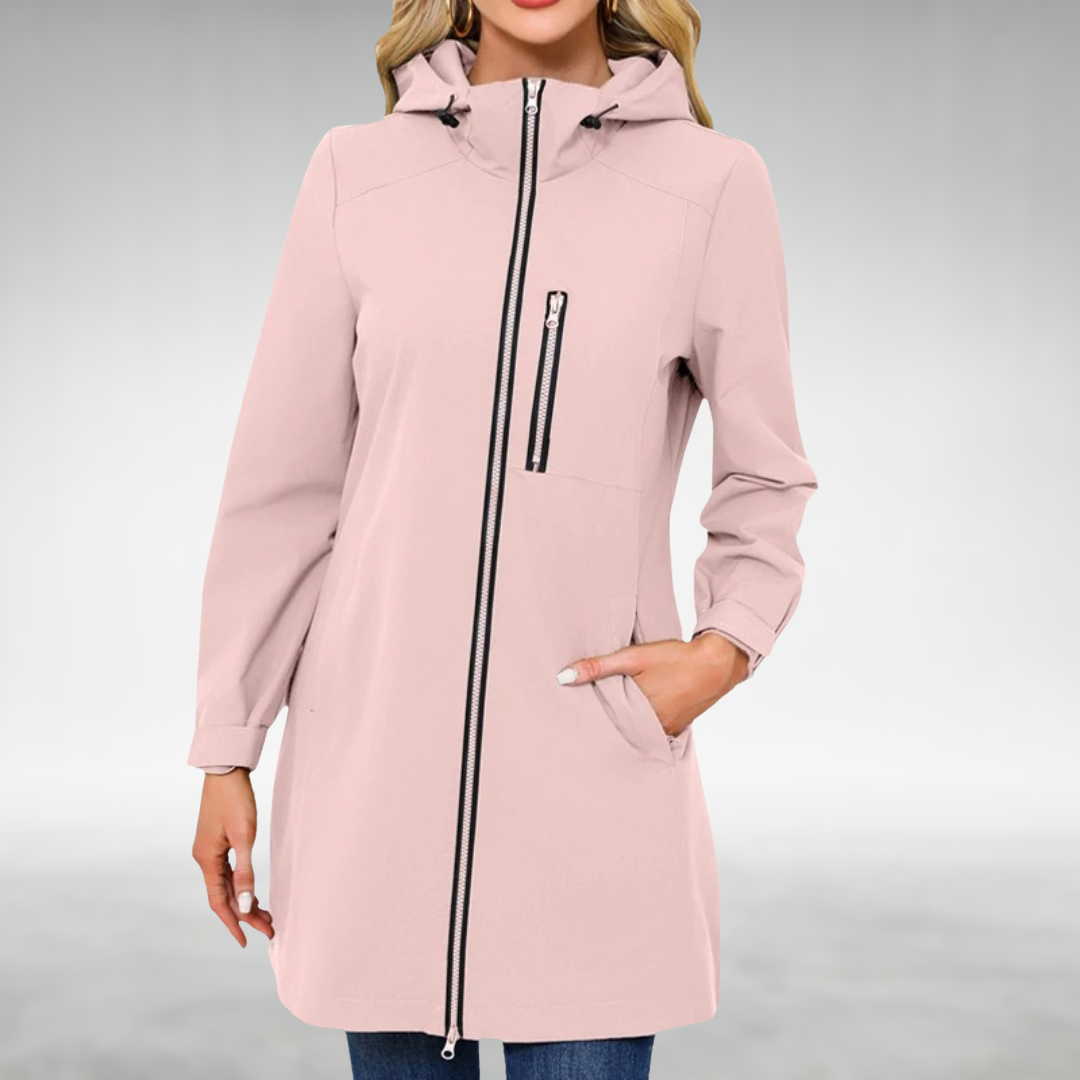 Helen™ Elegant Waterproof Long Jacket