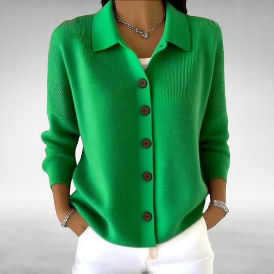 Anna™ Cozy Button Cardigan