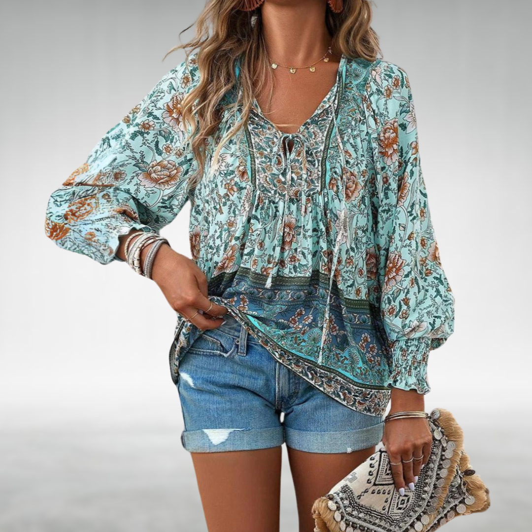 Kirsten™ Floral Boho Top