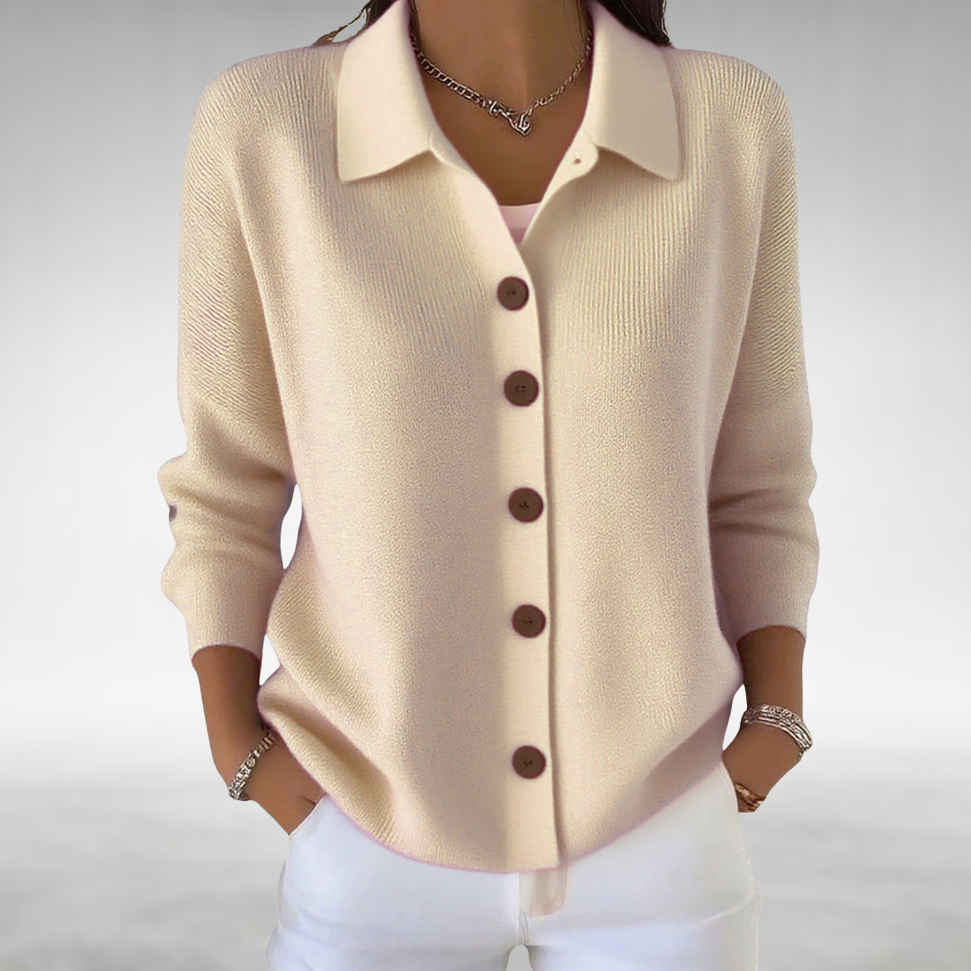Anna™ Cozy Button Cardigan