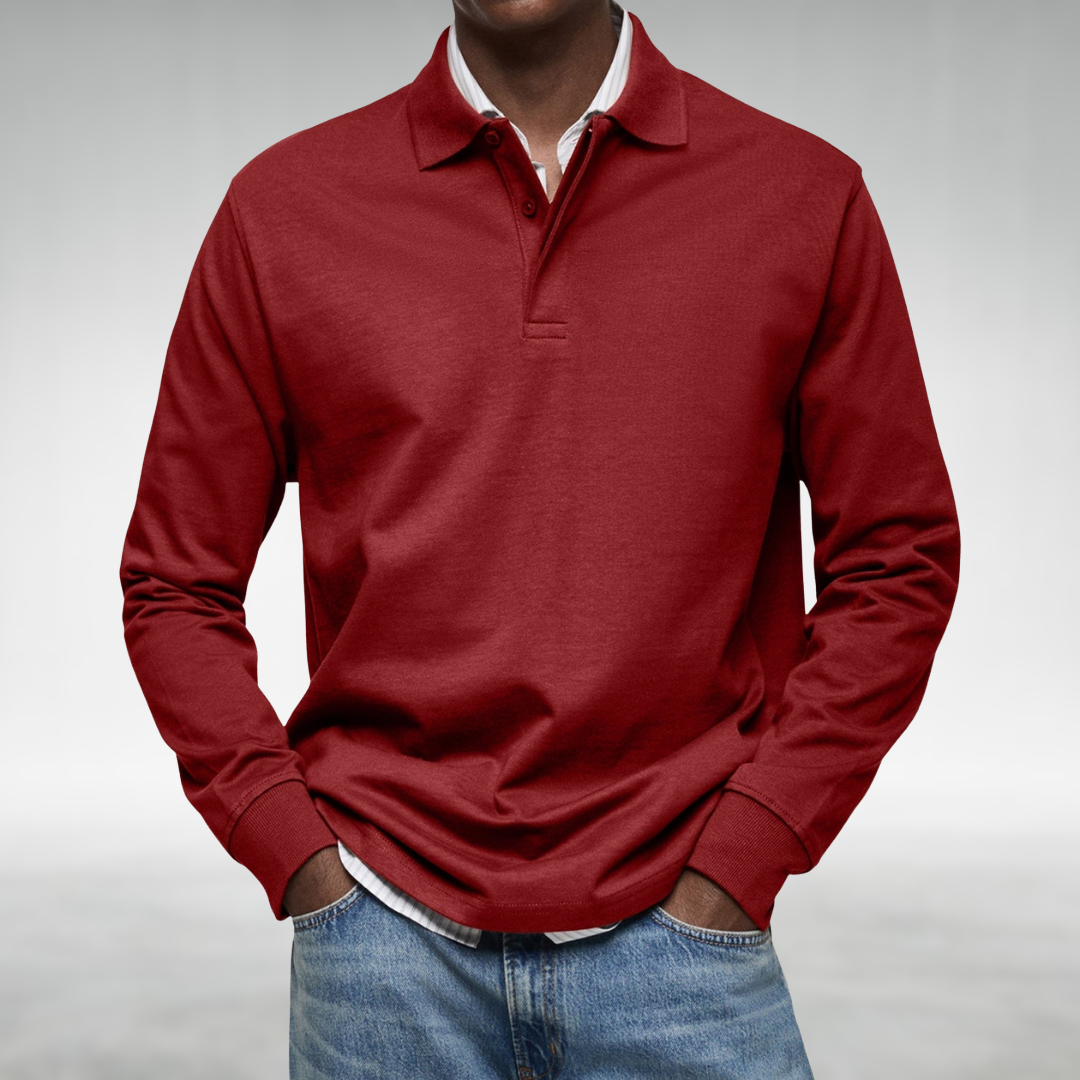 Steven™ Timeless Long-Sleeve Polo