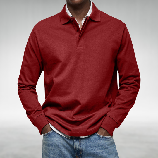 Steven™ Timeless Long-Sleeve Polo