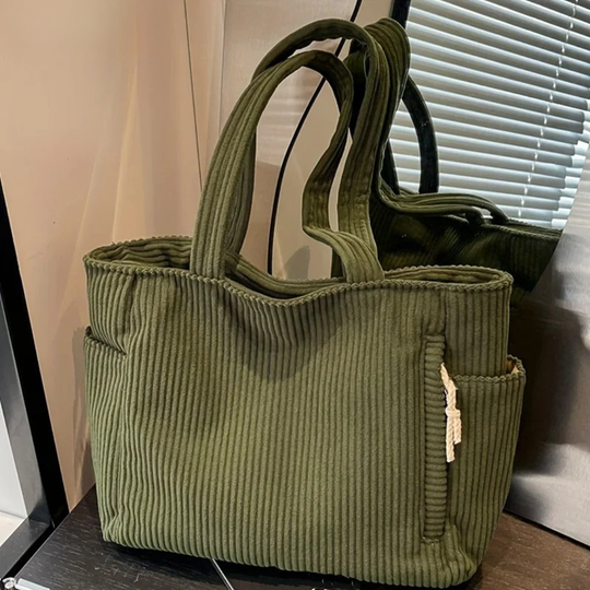 Sienna™ Everyday Corduroy Tote Bag