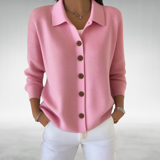 Anna™ Cozy Button Cardigan