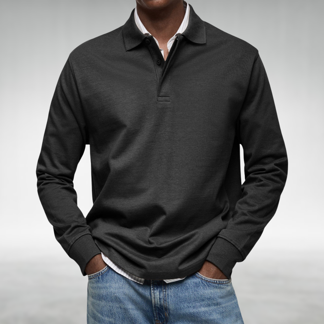 Steven™ Timeless Long-Sleeve Polo