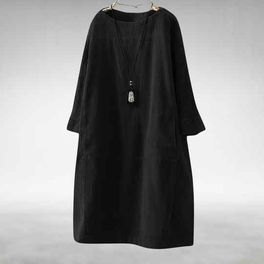 Amy™ Corduroy Midi Dress