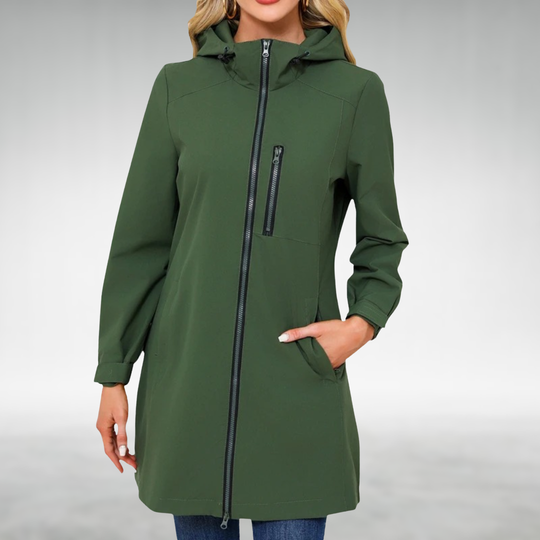 Helen™ Elegant Waterproof Long Jacket
