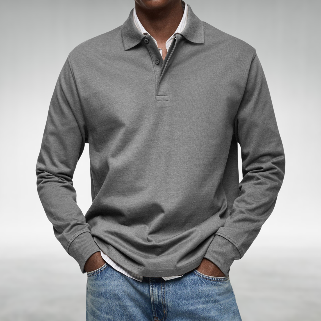 Steven™ Timeless Long-Sleeve Polo
