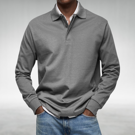 Steven™ Timeless Long-Sleeve Polo