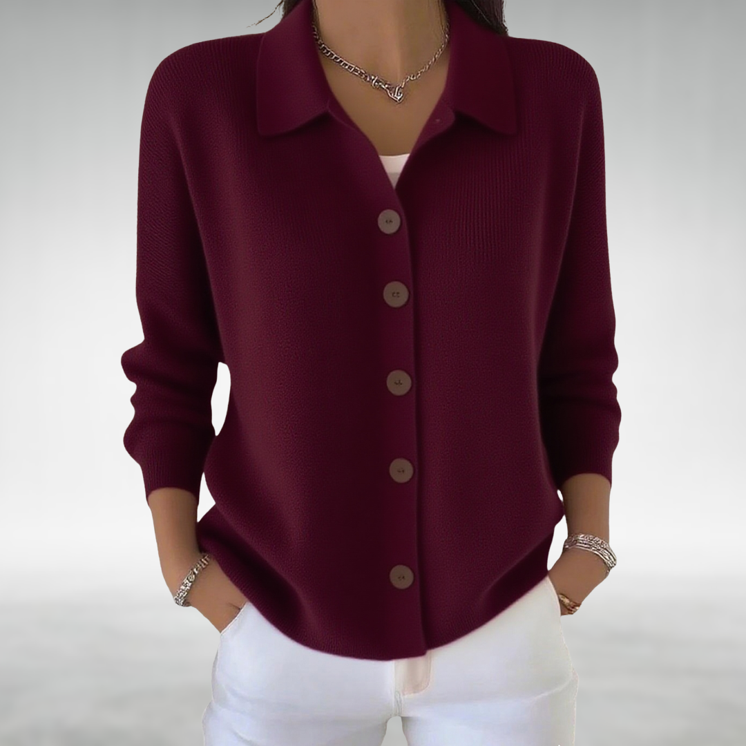 Anna™ Cozy Button Cardigan