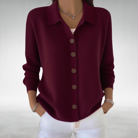 Anna™ Cozy Button Cardigan