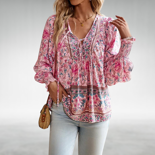 Kirsten™ Floral Boho Top