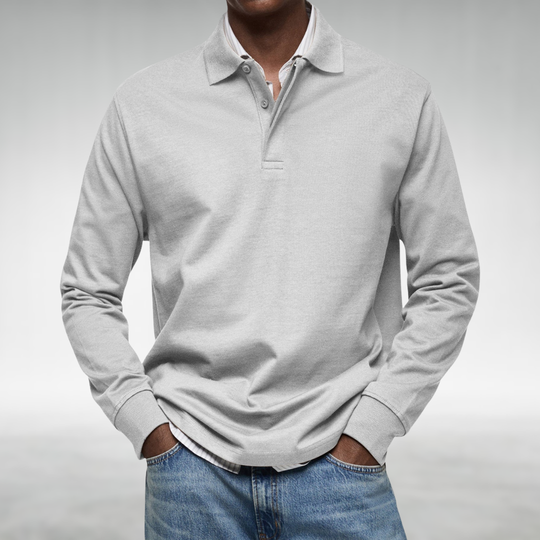 Steven™ Timeless Long-Sleeve Polo