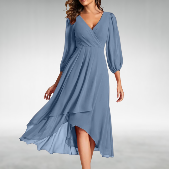 Joan™ Elegant Flow Midi Dress