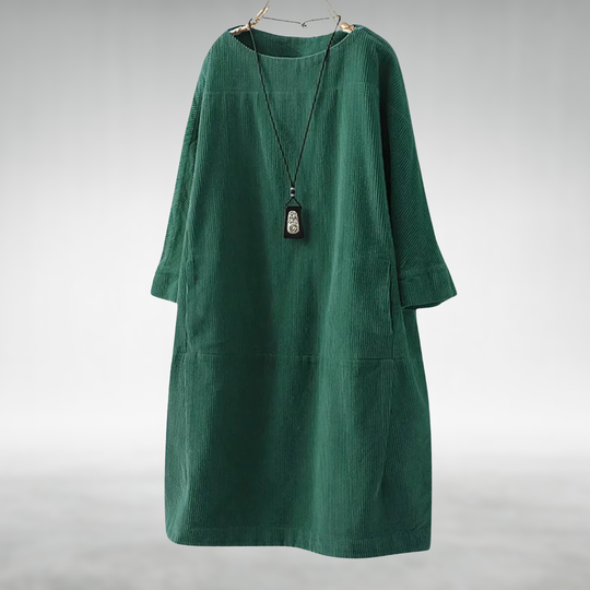 Amy™ Corduroy Midi Dress