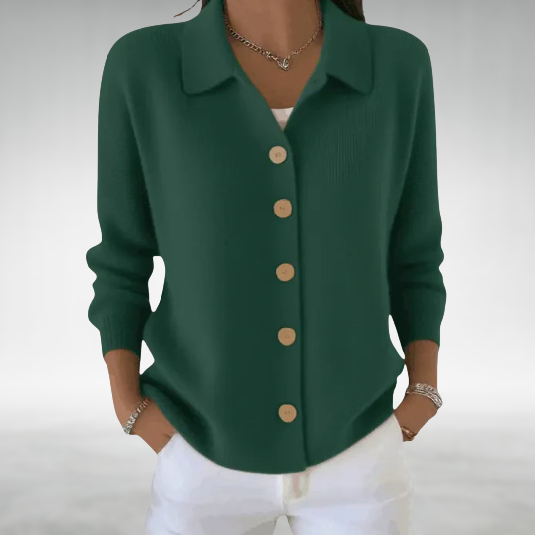 Anna™ Cozy Button Cardigan