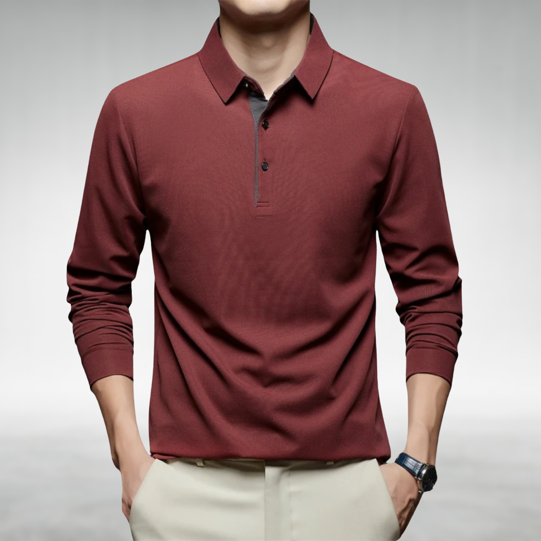 Collin™ Classic Long Sleeve Polo