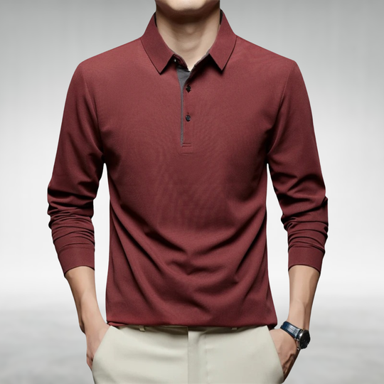 Collin™ Classic Long Sleeve Polo