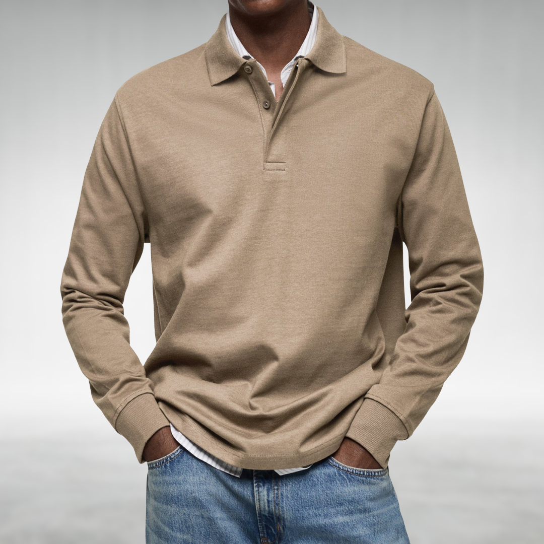 Steven™ Timeless Long-Sleeve Polo