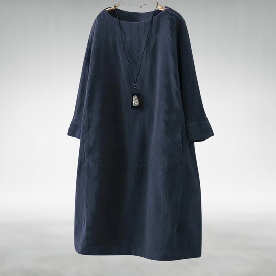 Amy™ Corduroy Midi Dress