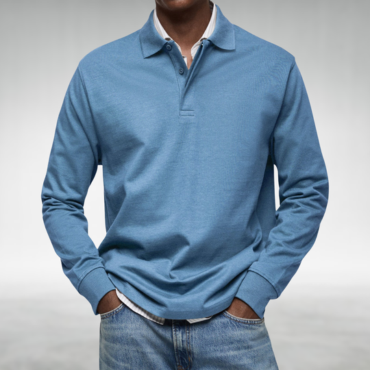Steven™ Timeless Long-Sleeve Polo