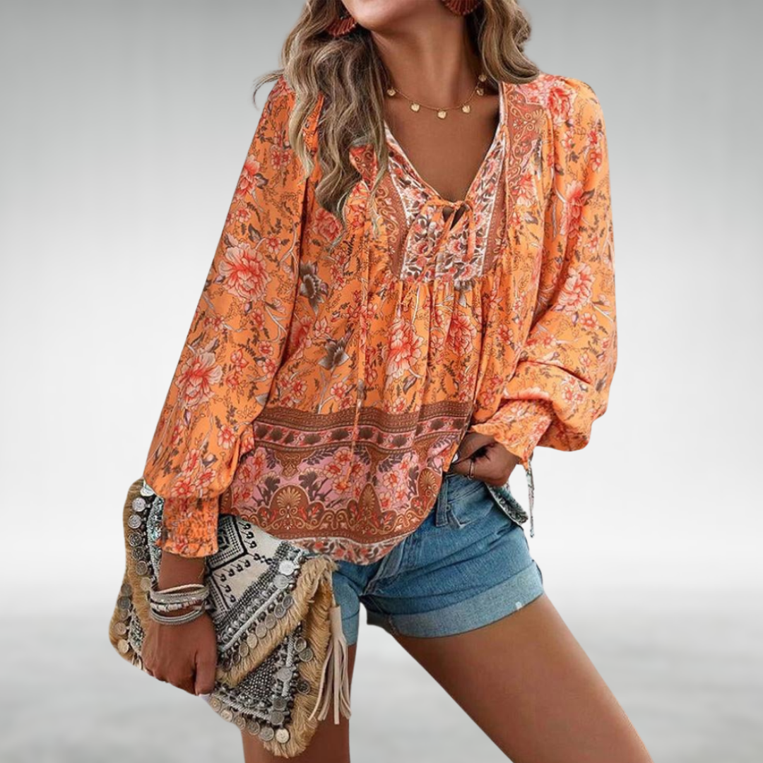 Kirsten™ Floral Boho Top
