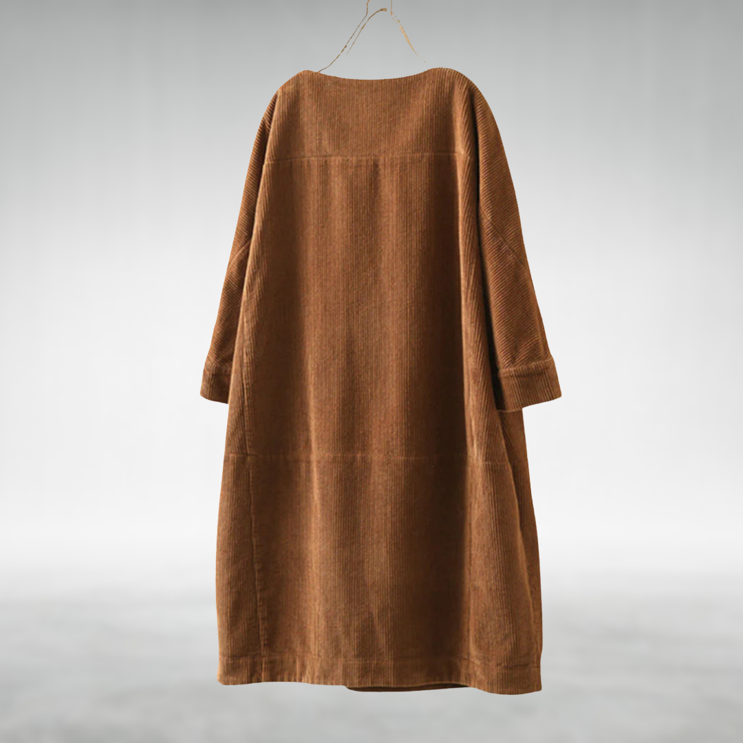 Amy™ Corduroy Midi Dress