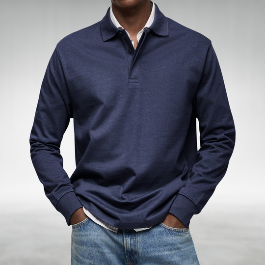 Steven™ Timeless Long-Sleeve Polo