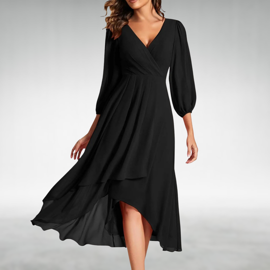 Joan™ Elegant Flow Midi Dress